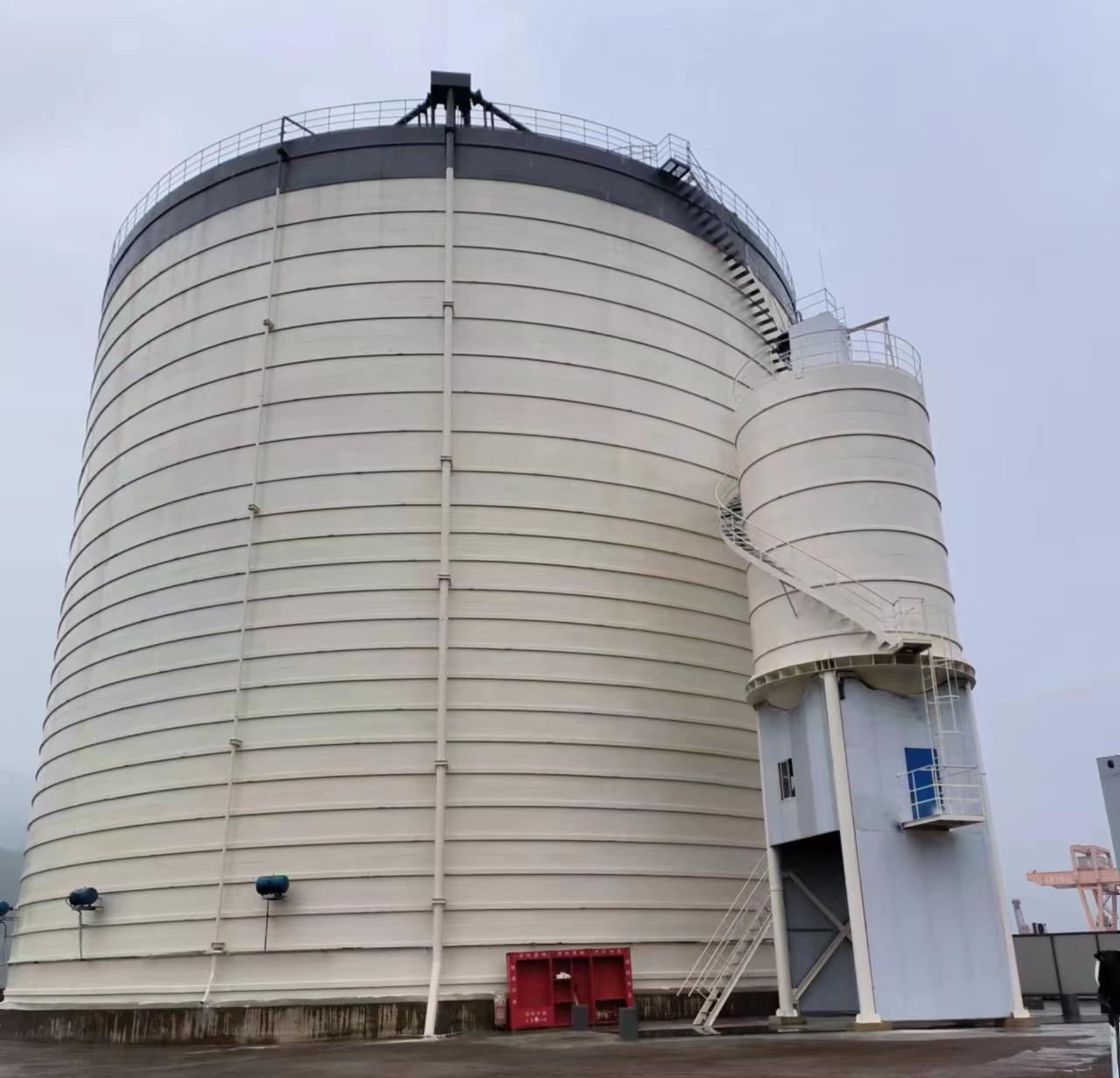 大荔10万吨水泥钢板库