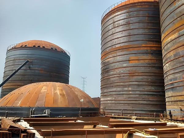 大荔焦粉钢板仓